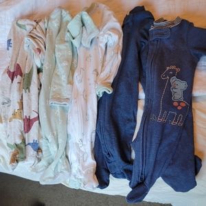 Newborn Baby Boy Sleepers